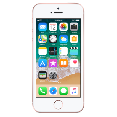 Smartfon APPLE iPhone SE 128GB Różowe złoto MP892LP/A
