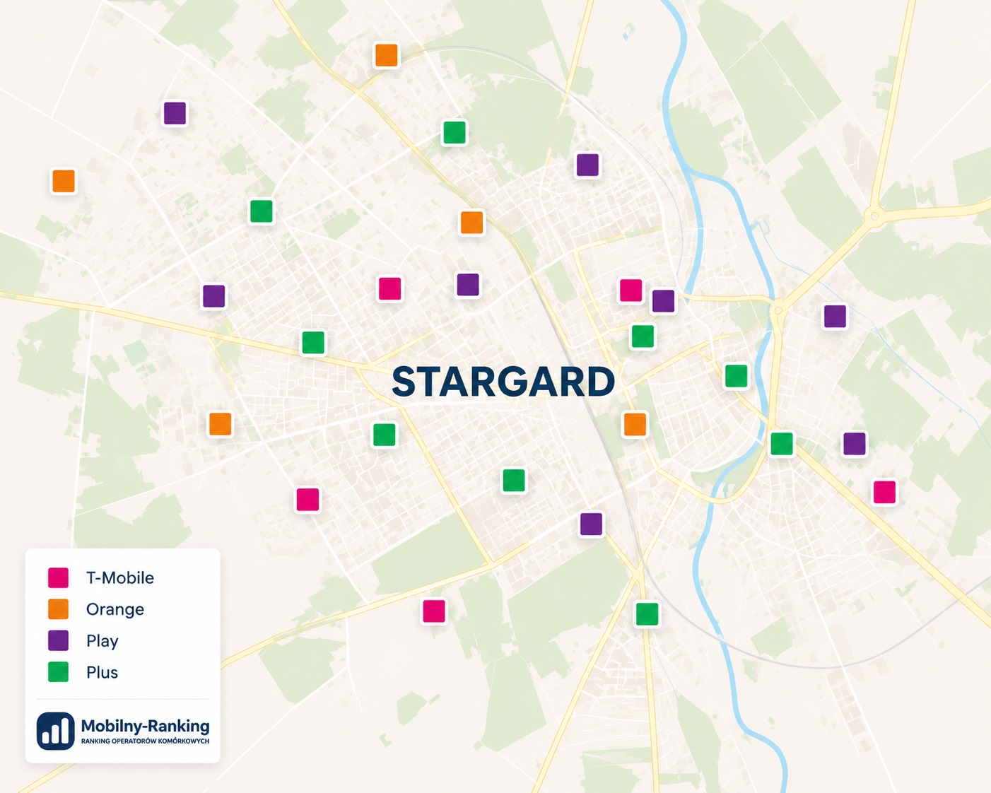 Stacje bazowe w Stargardzie