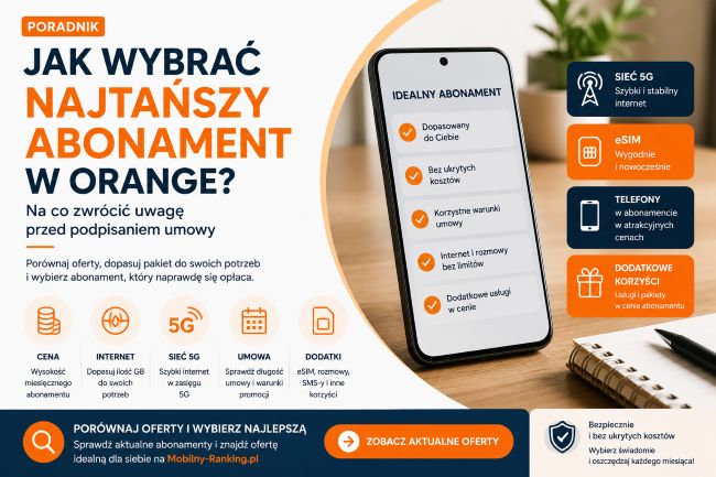 jak wybrac najtanszy abonament w orange