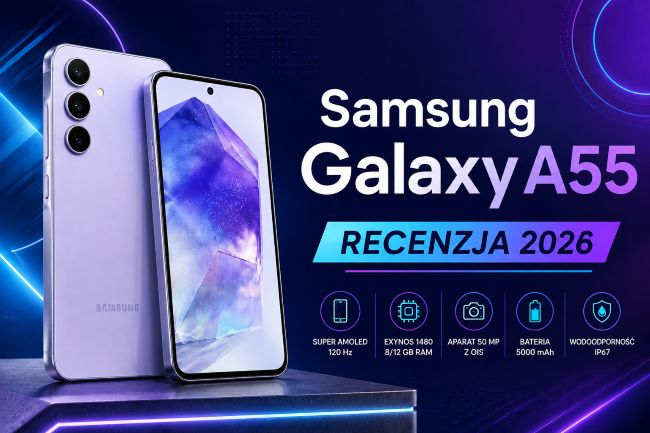 Samsung Galaxy A55 recenzja