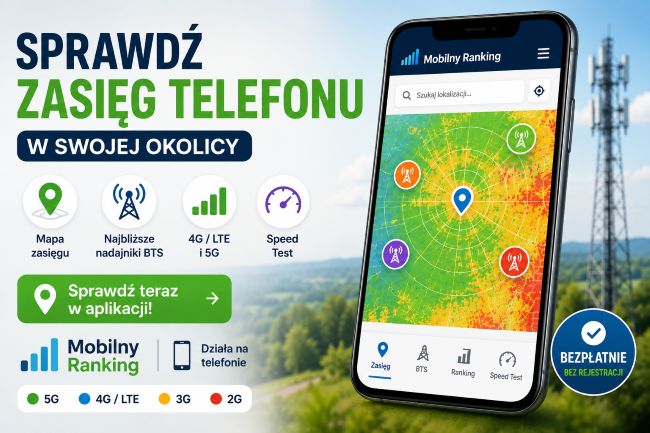 jak sprawdzic zasieg telefonu