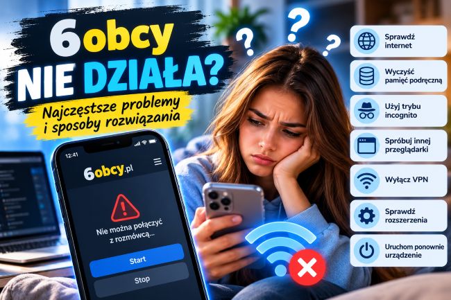 6obcy nie dziala