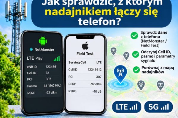 jak sprawdzic z ktorym nadajnik