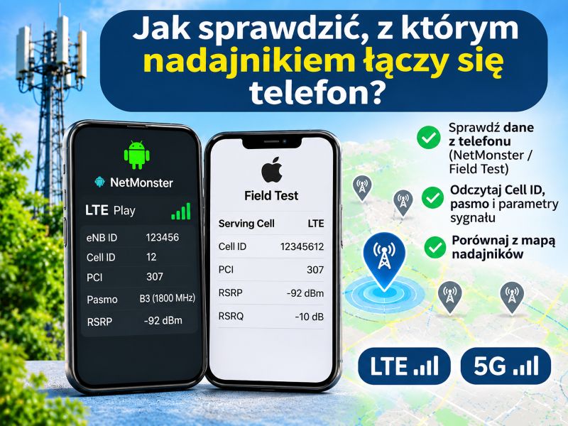 jak sprawdzic z ktorym nadajnik